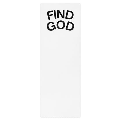 FIND GOD YOGA MAT