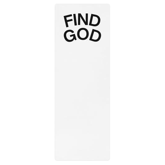 FIND GOD YOGA MAT