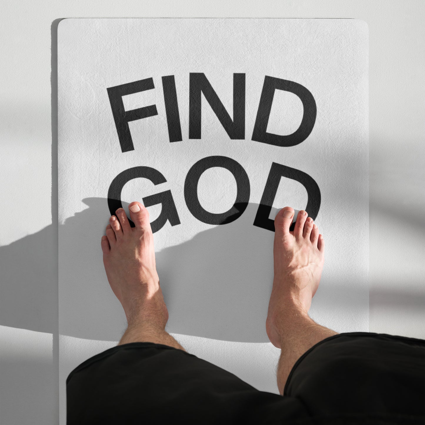 FIND GOD YOGA MAT